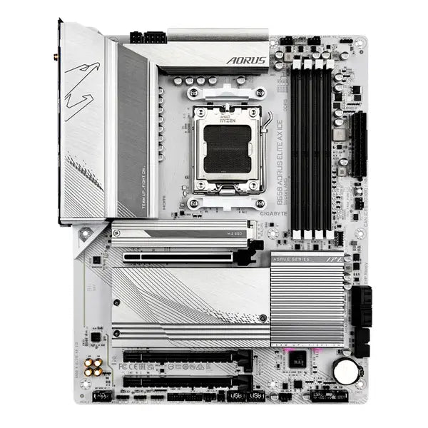 TARJETA MADRE GIGABYTE B650 A ELITE AX ICE / SOCKET AM5 / DDR5 / WIFI6 / BT / ATX / GAMING - Digital Rabbit