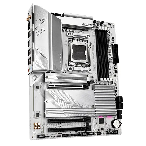 TARJETA MADRE GIGABYTE B650 A ELITE AX ICE / SOCKET AM5 / DDR5 / WIFI6 / BT / ATX / GAMING - Digital Rabbit