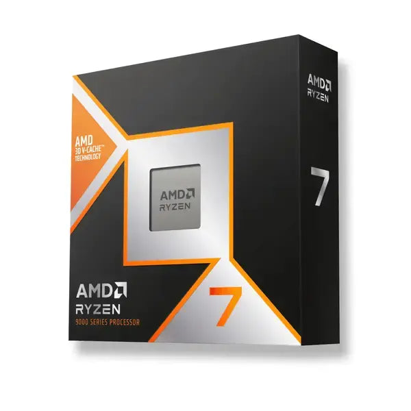 CPU AMD RYZEN 7 9800X3D S-AM5 9A GEN / 4.7- 5.2 GHZ / CACHE 104MB / 8 NUCLEOS / CON GRAFICOS / SIN DISIPADOR - Digital Rabbit