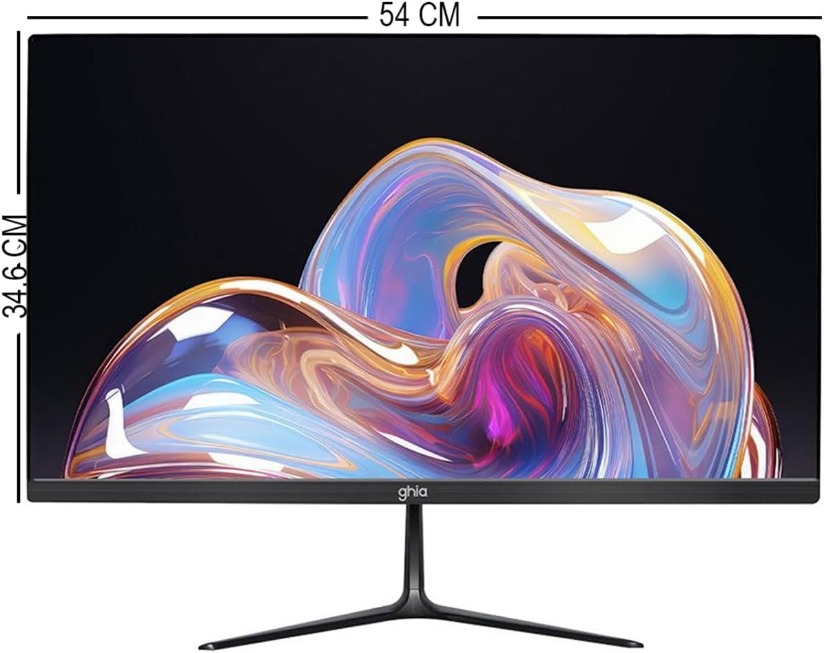 MONITOR GHIA / LED 21.5"/ 1920x1080 / FULL HD / 100HZ / HDMI / NEGRO /