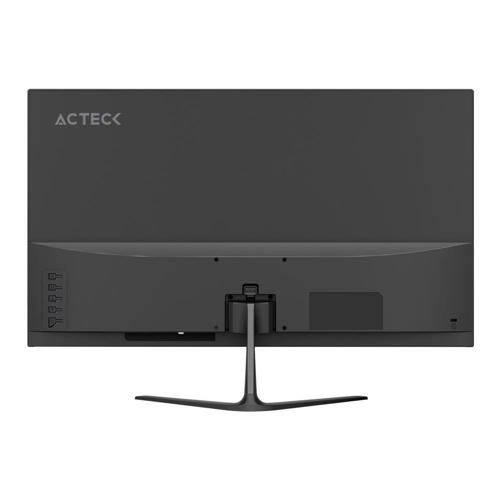 MONITOR ACTECK CAPTIVE VIVID SP270 | 27 PULGADAS | PANEL TN | FULL HD 1920 X 1080 | PLANO | 75HZ | 5MS | BISEL FINO | VGA | HDMI | NEGRO | AC-935845
