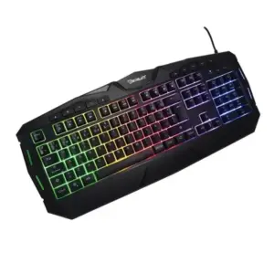 TECLADO GAMING OCELOT OGK03 / MEMBRANA / ALÁMBRICO / ILUMINACIÓN RAINBOW / TECLAS MULTIMEDIA / ESPAÑOL