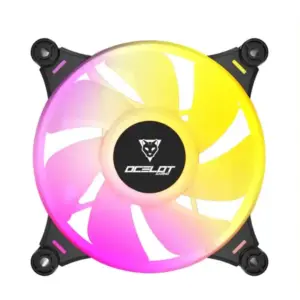 VENTILADOR OCELOT GAMING OF-3 / 120 MM / ILUMINACIÓN ARGB / 1200 RPM / 4 PINES