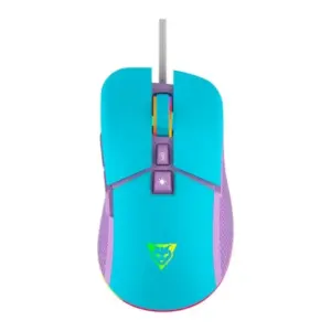 MOUSE OCELOT CREATORS ALAMBRICO / AZUL CON MORADO / RGB / 7 BOTONES / HASTA DPI 7200 / OCELOT GAMING