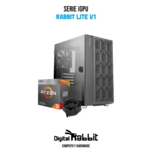 COMPUTADORA RABBIT LITE V1 / AMD RYZEN 3 3200G / 16GB RAM / 512GB SSD / PSU 550W 80+ BRONZE