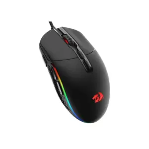 MOUSE REDRAGON INVADER M719 BLACK / GAMER / RGB / 10,000 DPI / 7 BOTONES / ALÁMBRICO