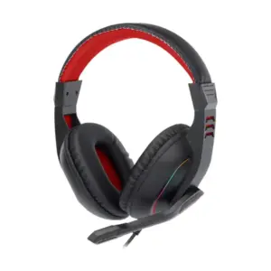 AUDÍFONOS GAMER REDRAGON ARES BLACK / H120RGB / DIADEMA / OVER-EAR / 3.5 MM / MICRÓFONO FLEXIBLE OMNIDIRECCIONAL / RGB