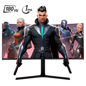 MONITOR / GAME FACTOR 34" / UWIDE / QUAD HD / CURVO / 1500R / 180HZ / 1MS / 2XDP / 2XHDM / MG802