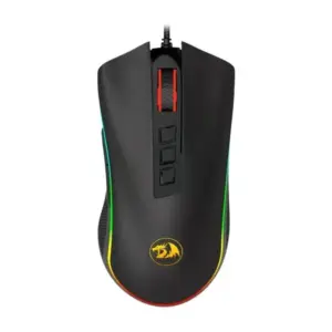 MOUSE REDRAGON COBRA M711 BLACK / GAMER / RGB / 10,000 DPI / 7 BOTONES / ALÁMBRICO