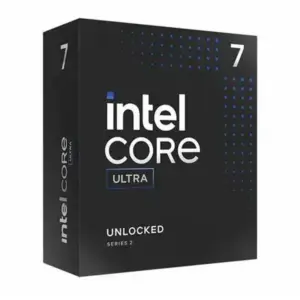 CPU INTEL CORE ULTRA 7-265KF S-1851 SERIE 2 / HASTA 5.5 GHZ / CACHE 30MB / 20 CORES (8P+12E) / SIN GRAFICOS / SIN DISIPADOR