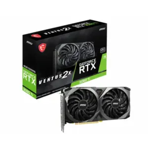 TARJETA DE VIDEO MSI GEFORCE RTX 3060 TI VENTUS 2X 8G OCV1 LHR GDDR6