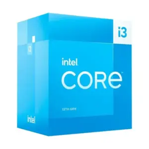 CPU INTEL CORE I3-13100 S-1700 13A GEN / 3.4 - 4.5 GHZ / CACHE 12MB / 4 CORES / GRAFICOS UHD 730 / CON DISIPADOR