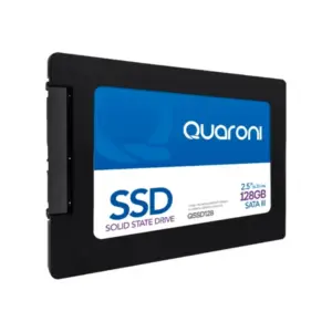 UNIDAD DE ESTADO SOLIDO SSD QUARONI 2.5 128GB / SATA3 / 6GB / S 7MM / LECT 530MB / S / ESCRIT 450MB