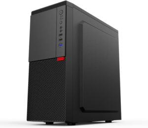 GABINETE MEDIA TORRE QUARONI ATX / MICRO ATX / MINI ITX / 2USB 2.0 1USB 3.0 / USB 3.0 / FUENTE 500 W / NEGRO