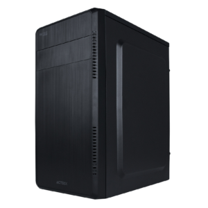 GABINETE ACTECK KIOTO GC240 / MINI TORRE / MICRO ATX / MINI ITX / FUENTE 500W / METAL / NEGRO / AC-932547