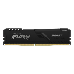 MEMORIA RAM / KINGSTON / DIMM / DDR4 / 8GB / 3200MT / S / FURY BEAST BLACK / CL16 / 288PIN / 1.35V C / DISIPADOR DE CALOR P / PC / GAMER / ALTO RENDIMIENTO / KF432C16BB / 8