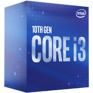 PROCESADOR INTEL CORE I3-10100 S-1200 10A GEN / 3.6 - 4.3 GHZ / CACHE 6MB / 4 CORES / GRAFICOS UHD 630 / CON DISIPADOR / COMPUTO BASICO IPA