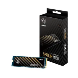 UNIDAD DE ESTADO SOLIDO SSD INTERNO MSI SPATIUM M480 1 TB M.2 2280 PCIE GEN4X4, NVME 1.4 LEC 7400 / ESC 6000 MB / S SPATIUM M480 PCIE 4.0 NVME M.2 1 TB
