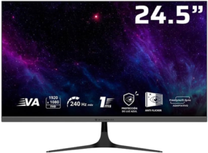 MONITOR GAMER / BALAM RUSH / COSMOS EDGE MCE245P / 24.5" / PLANO / LED / 240 HZ / 1 MS / 2 BOCINAS DE 3W / AJUSTE DE INCLINACION / NEGRO / BR-944113